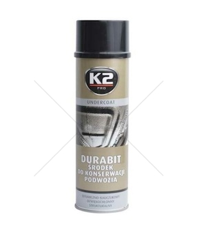K2 DURABIT 500 ml - ochranný asfaltovo gumový nástřik na podvozek