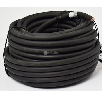 Kabel autobaterie LGY50 černá 25M  PE1X50/černá/25M