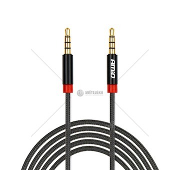 Kabel AUX jack-jack 3,5mm 200CM AMiO-03270