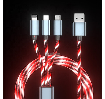 KABEL DO LADOWANIA 3.1A 3W1 MCM MCM006
