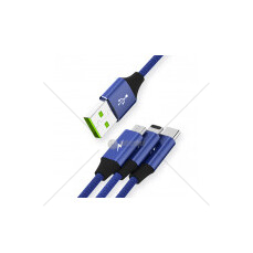 KABEL DO LADOWANIA 3.4A 3W1 MCM MCM002