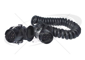 Kabel propojovací 15pin 24v adr spirálový 4m s koncovkou 0048598_A