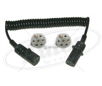 Kabel propojovací  7pin 24v/ typ n, 4,2m plast 0076439_A
