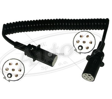 Kabel propojovací pomocný 7pin 24v, typ s /4,2m plast 0076440_A