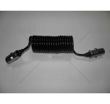 Kabel spirálový s kovovou zástrčkou N . MTX TPU-07-34/3- N