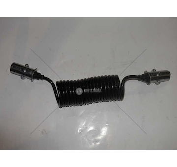 Kabel spirálový s kovovou zástrčkou S . MTX TPU-07-34/3- S