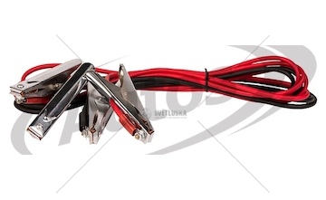 Kabel startovací 1200a/25mm2 /6m guma - sada 0102464_A
