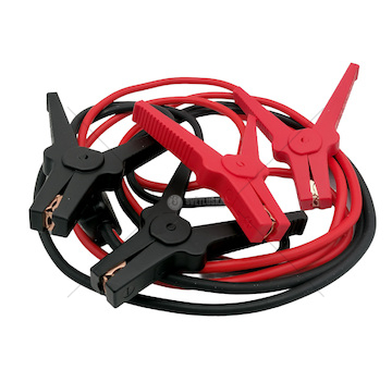 Kabel startovací 400A/3m s voltmetrem a indikací polarity