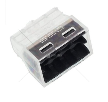 Kabelová rychlospojka krabicová FI 0,5-2,5mm 8-kabely