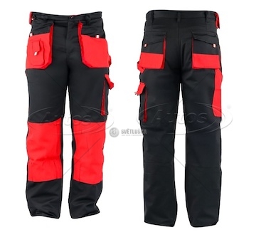 Kalhoty pracovní s logem autos, vel. l 0789293_A