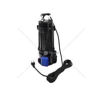 Kalové čerpadlo z litiny do studny a septiku 750W s plovákem WQCD-0,75 GEKO