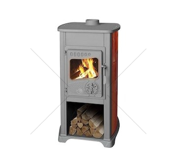 Kamna Bella Thalia 5,4kW, 102cm, červené