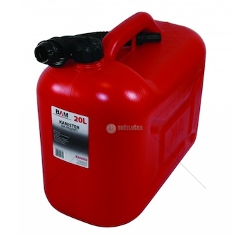 Kanystr 20l plastový červený