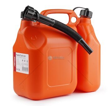 Kanystr na benzín dvoukomorový plastový 6L + 2,5L AMiO-03208