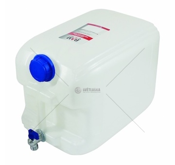 Kanystr na vodu 10L s kohotem na vodu - nízký typ