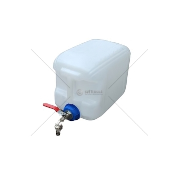 Kanystr na vodu 10L s kohotem na vodu - nízký typ