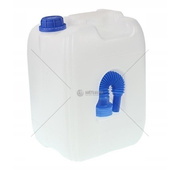Kanystr plastový na kapalinu adblue s nálevkou a uzávěrem, 10 l 0124056_A