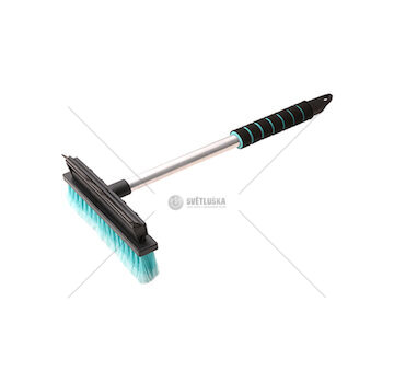 Kartáč a stěrka 2v1 hliník K