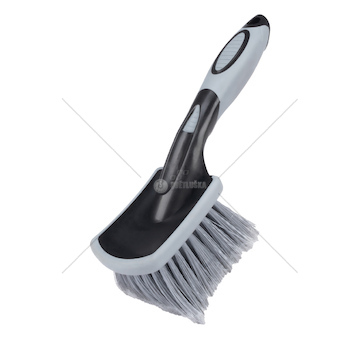 Kartáč na čištění kol, ráfků a poklic, krátký, 26 cm AMiO-04031