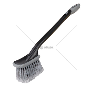 Kartáč na čištění ráfků kol a poklic dlouhý 50 cm AMiO-04032