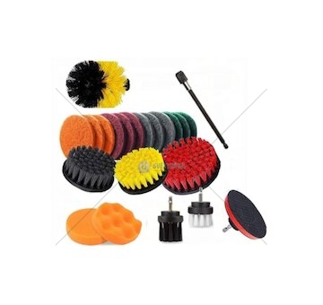 Kartáče sada 22ks 1/4" prodlužovací nástavec KD10997 KRAFT&DELE