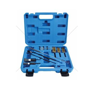 Kartáčky na čištění dosedacích sedel vstřikovačů diesel, sada 14 dílů - SATRA