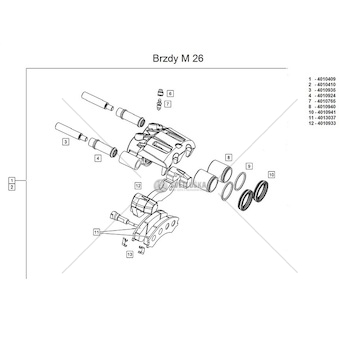 ! Katalog Multicar M26 - Brzdy