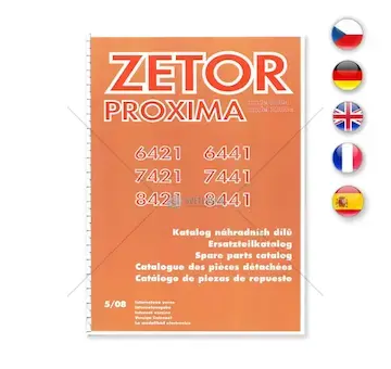 Katalog nd pro zetor proxima 6421-8441, 5/08 | 222.212.472