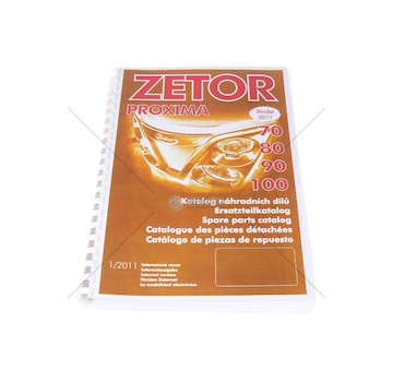 Katalog ND Zetor Proxima M2011 /70,80,90,100/ 222212551