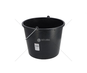 Kbelík 12L černý KBU12-S411