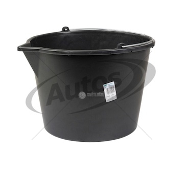 Kbelík na vodu plastový, černý 20l 0248700_A