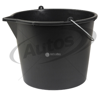 Kbelík na vodu plastový, černý iwir16l, 16 l 0248698_A