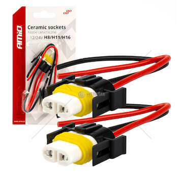 Keramické patice 2 ks H8/H11/H16 AMIO