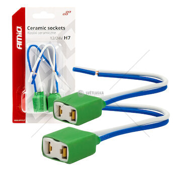 Keramické zásuvky 2 ks H7