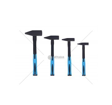 Kladiva zámečnické 0,2-1,5kg, sada 4ks KRAFT&DELE