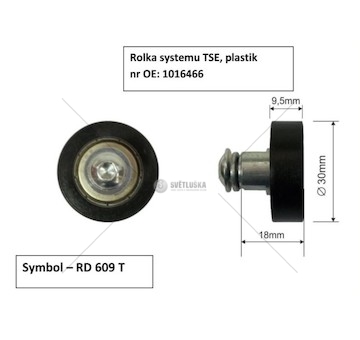 Kladka bočnice SCHMITZ TSE  RD609T