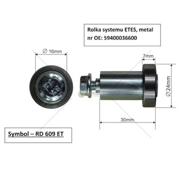 Kladka bočnice SESAM dlouhá RD609ET