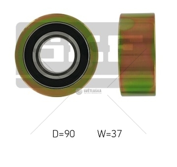 Kladka napínače řemene 90x38x37 rvi premium 0096896_A