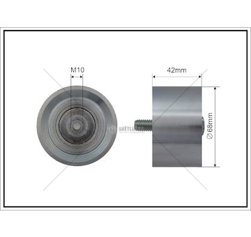 Kladka napínací  THERMOKING hladká MTX-720008