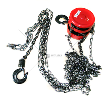 Kladkostroj řetězový 3T 3M