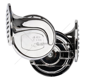 Klakson Chrom 12V 2 ks CHR-01