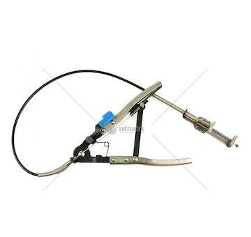 Kleště na hadicové spony s dlouhým lankem GEKO