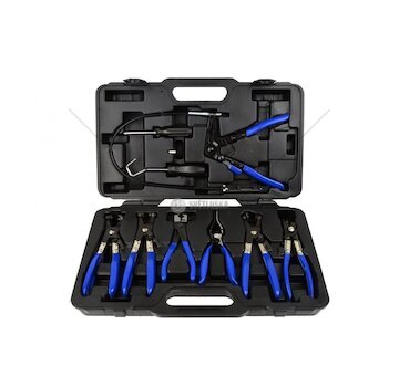 Kleště na hadicové spony, sada 9 ks - GEKO