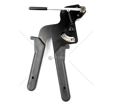 Kleště na ocelové a kovové stahovací pásky AMiO-04328