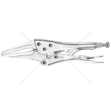 Kleště rychloupínací prodloužené, 229mm, TOTAL