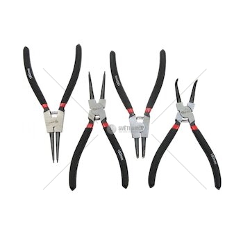 Kleště seeger 180mm/7", sada 4ks GEKO