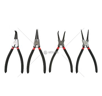 Kleště seeger 230mm/10", sada 4ks GEKO