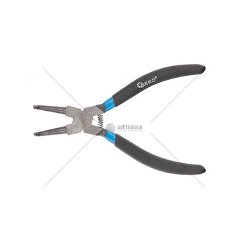 Kleště seeger zahnuté 160mm/6", vnitřní GEKO