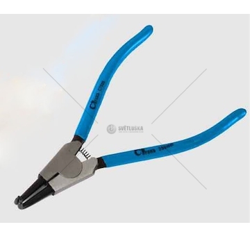 Kleště SEGERA 160MM ZEW. jednoduchý zakřivený CORONA C7003