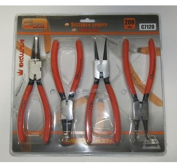 Kleště SEGERA 200MM 4-elementy CORONA EXCL CORONA C7120